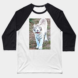 White Tiger Baseball T-Shirt